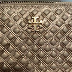 Tory Burch champagne colored wallet